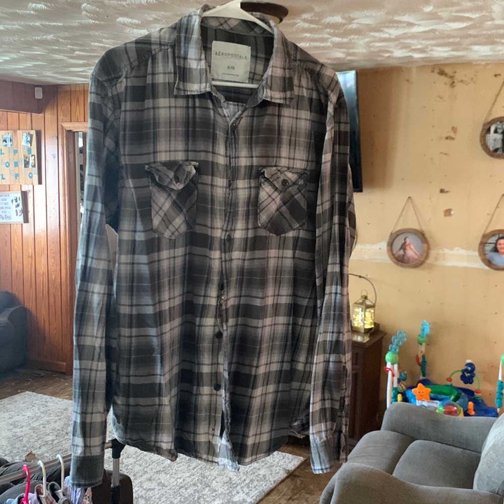 Aero LS button up
